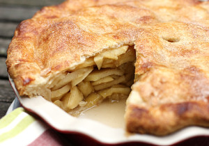 deep dish apple pie