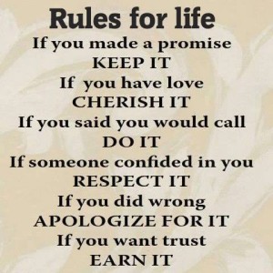 rules for life